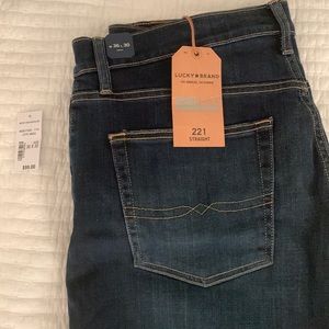 NWT Lucky Brand cool max 221 straight men’s jeans, size 36 x 30